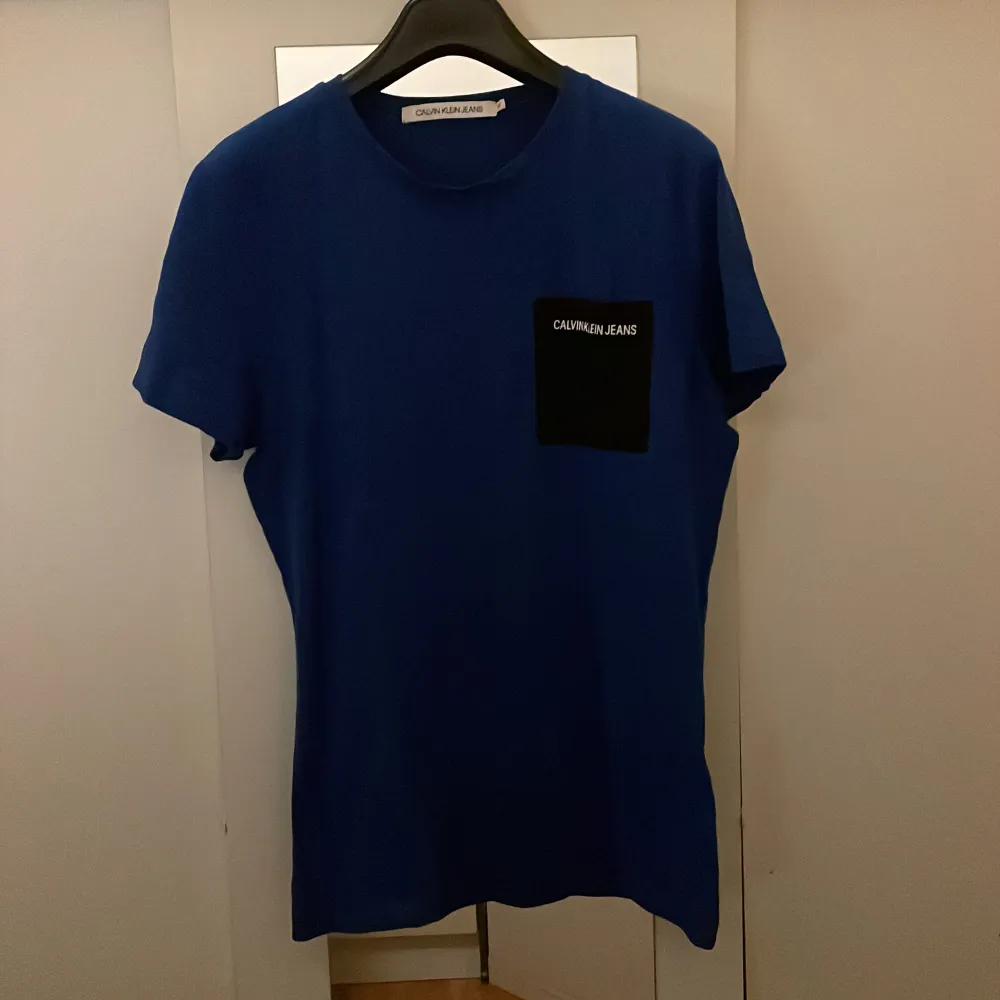 Oanvänd Calvin Klein T-shirt. Tröjan är storlek M och true to size.. T-shirts.