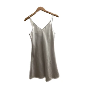 Slipdress  - Slipdress i blå satin.