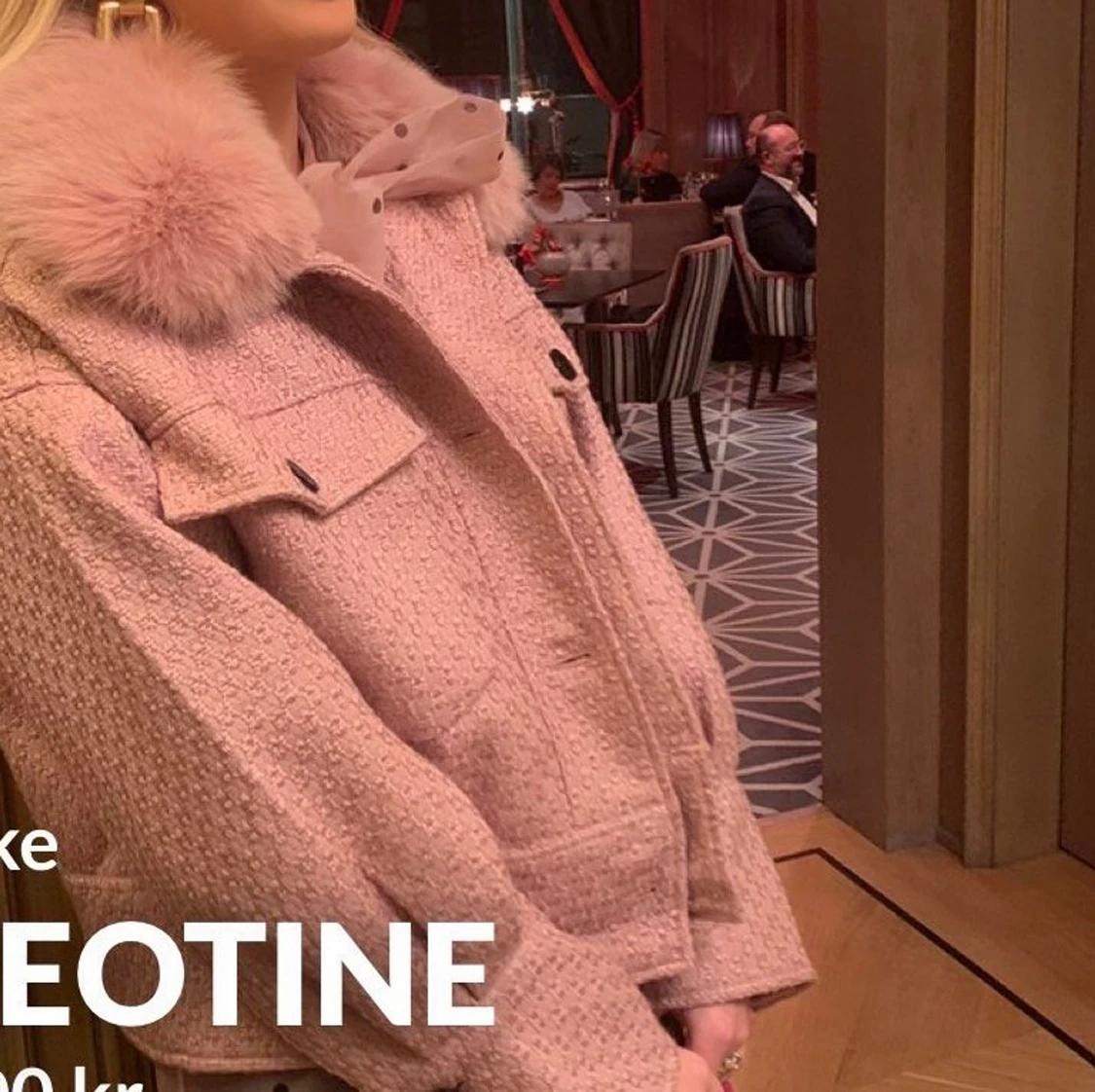 Meotine jacka rosa  - 90