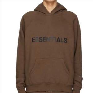 essentials hoodie brun