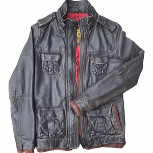 Superdry Läderjacka  - .