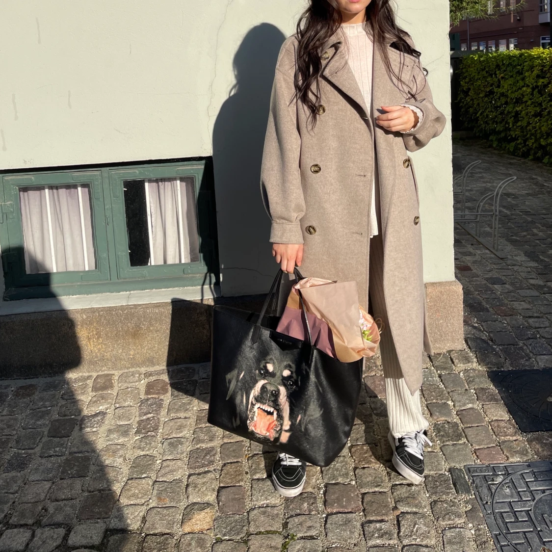 Beige Kashmir kappa - 90