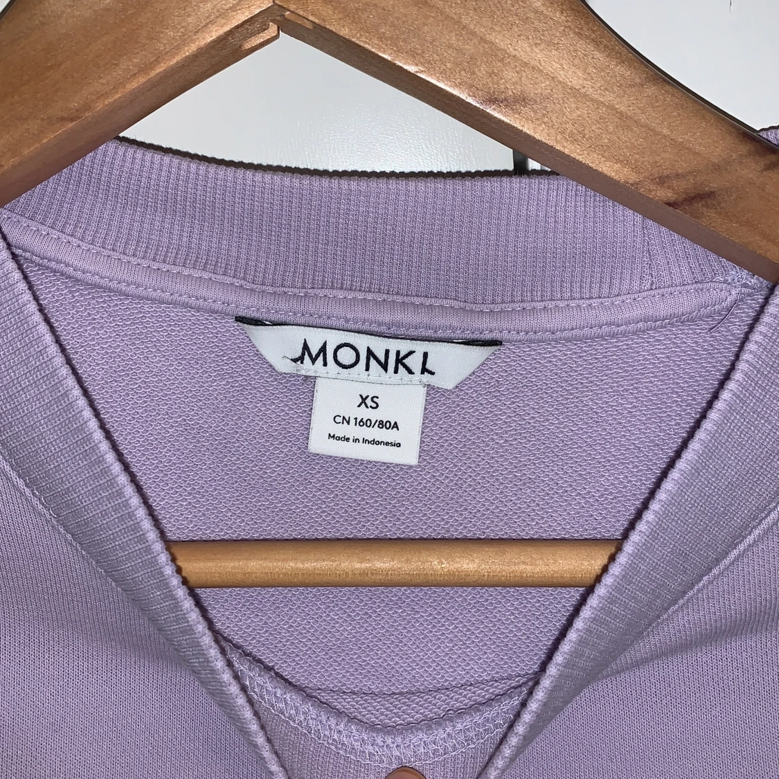 Lila Crewneck Tröja  - 91