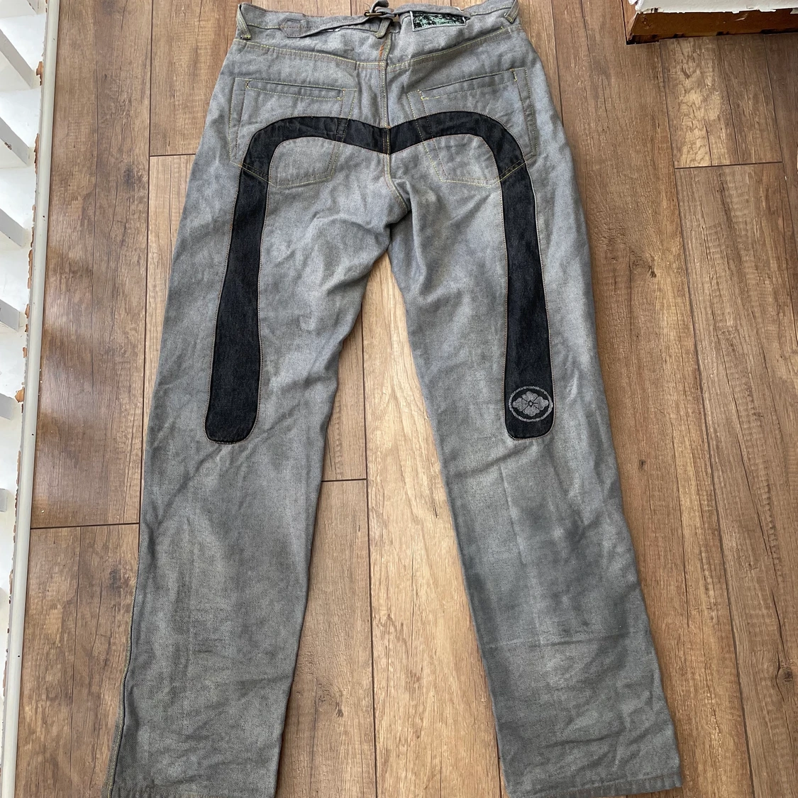 Evisu reverse jeans