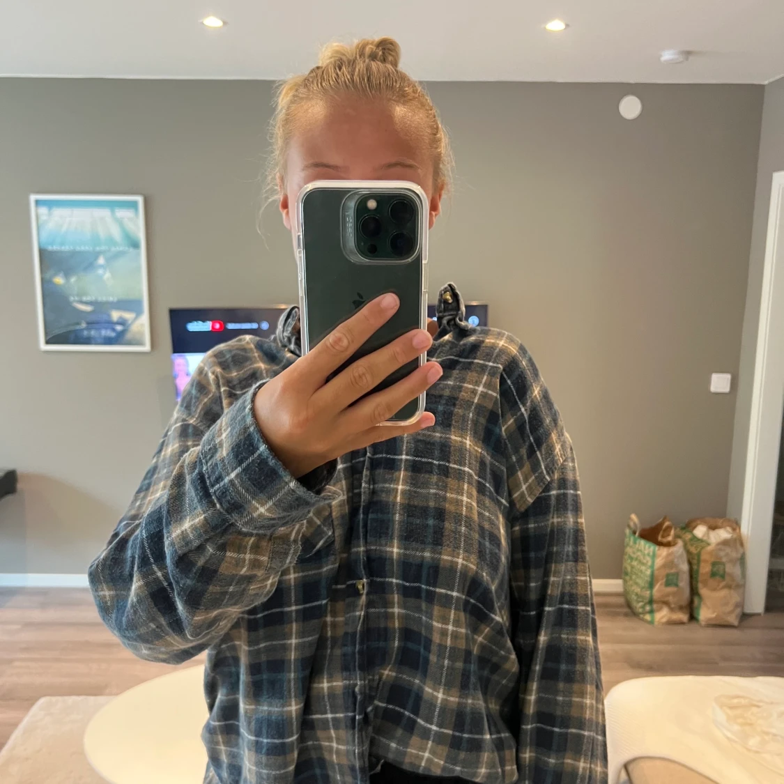 Flanell skjorta  - 91