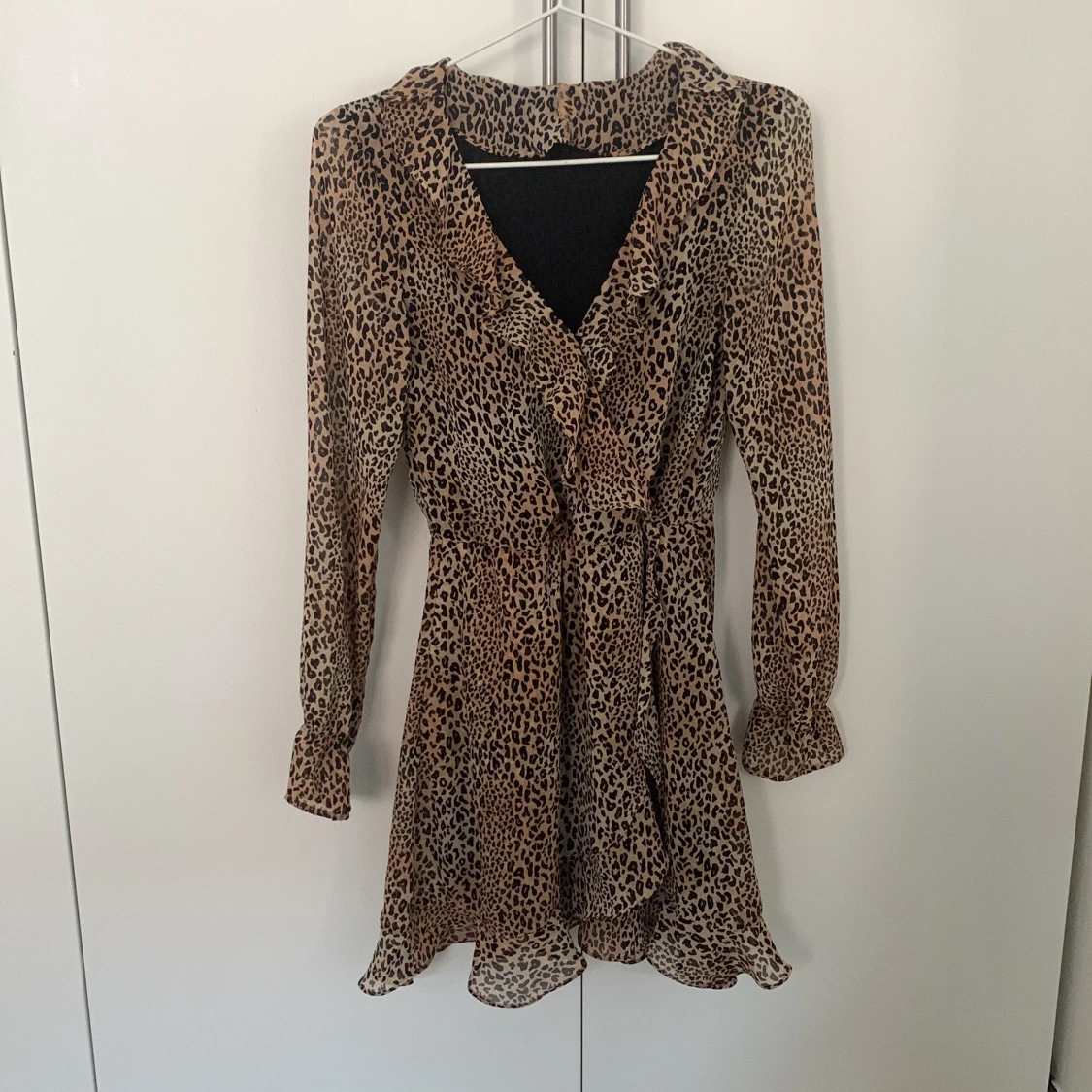 Leo Print Midi Dress H&M