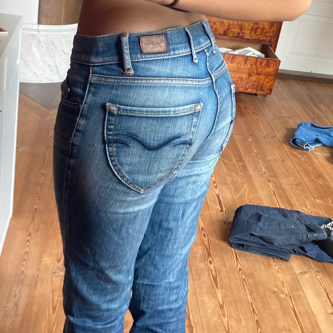 Lågmidjade jeans - 91
