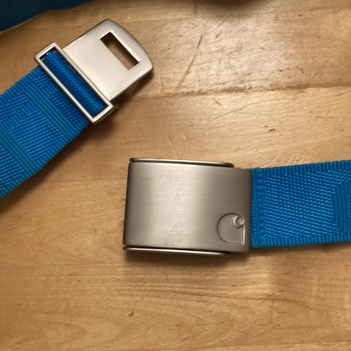 Blåt Carhartt bälte  - 91
