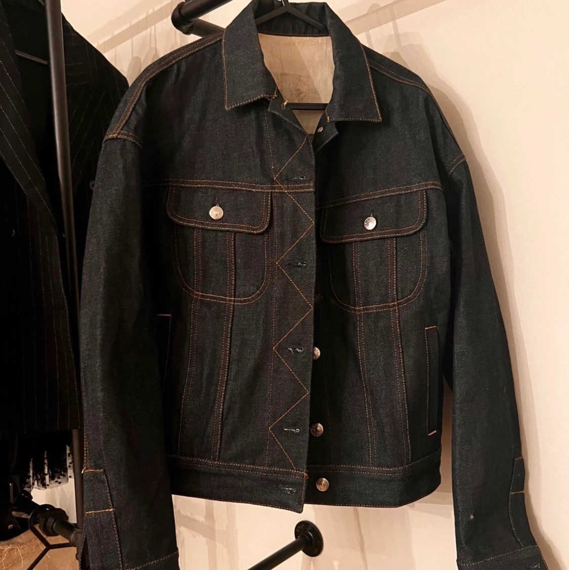 ACNE STUDIOS jeansjacka ”indigo” i storlek 36