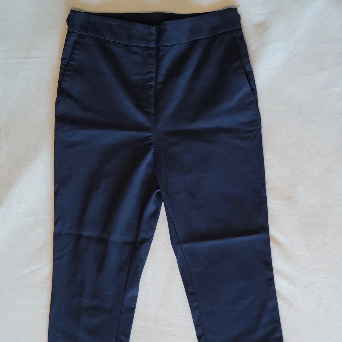 Marinblå skinny byxor från Zara