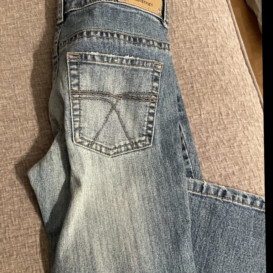 low straight jeans - 90