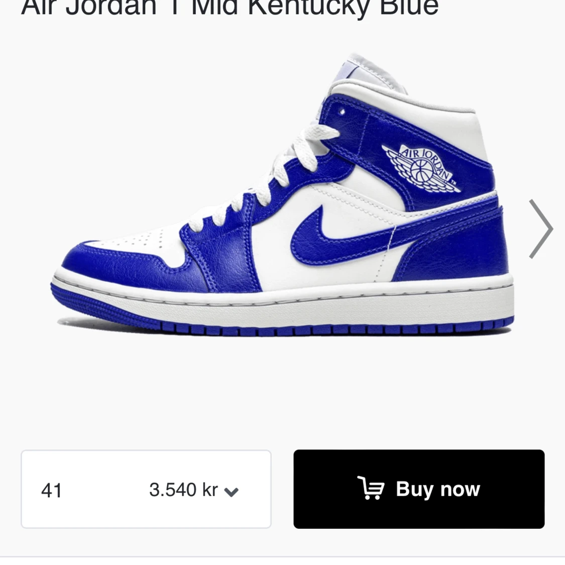 Jordan 1 Kentucky Blue💎 - 91