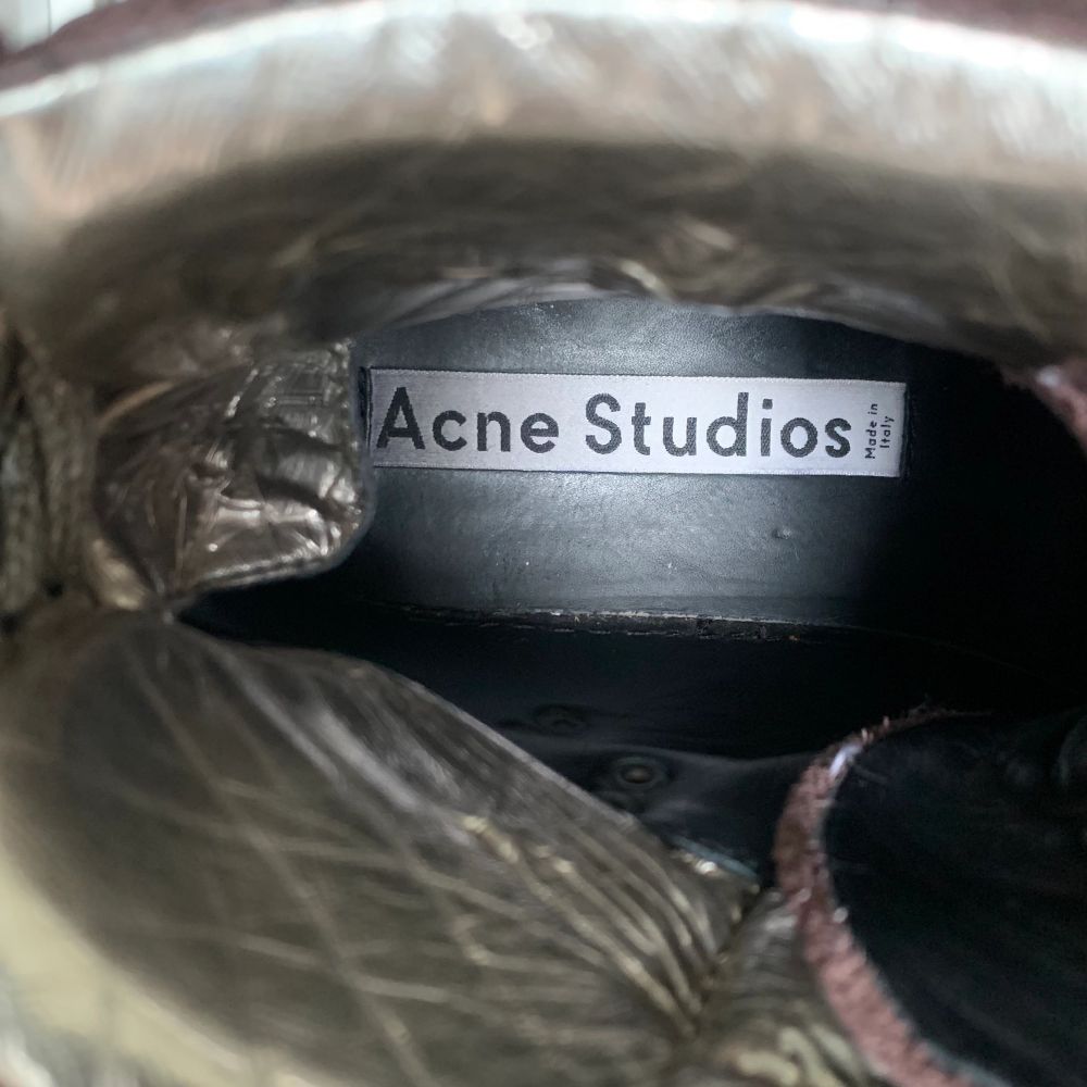Brun Acne Studio Boots - Acne | Plick Second Hand