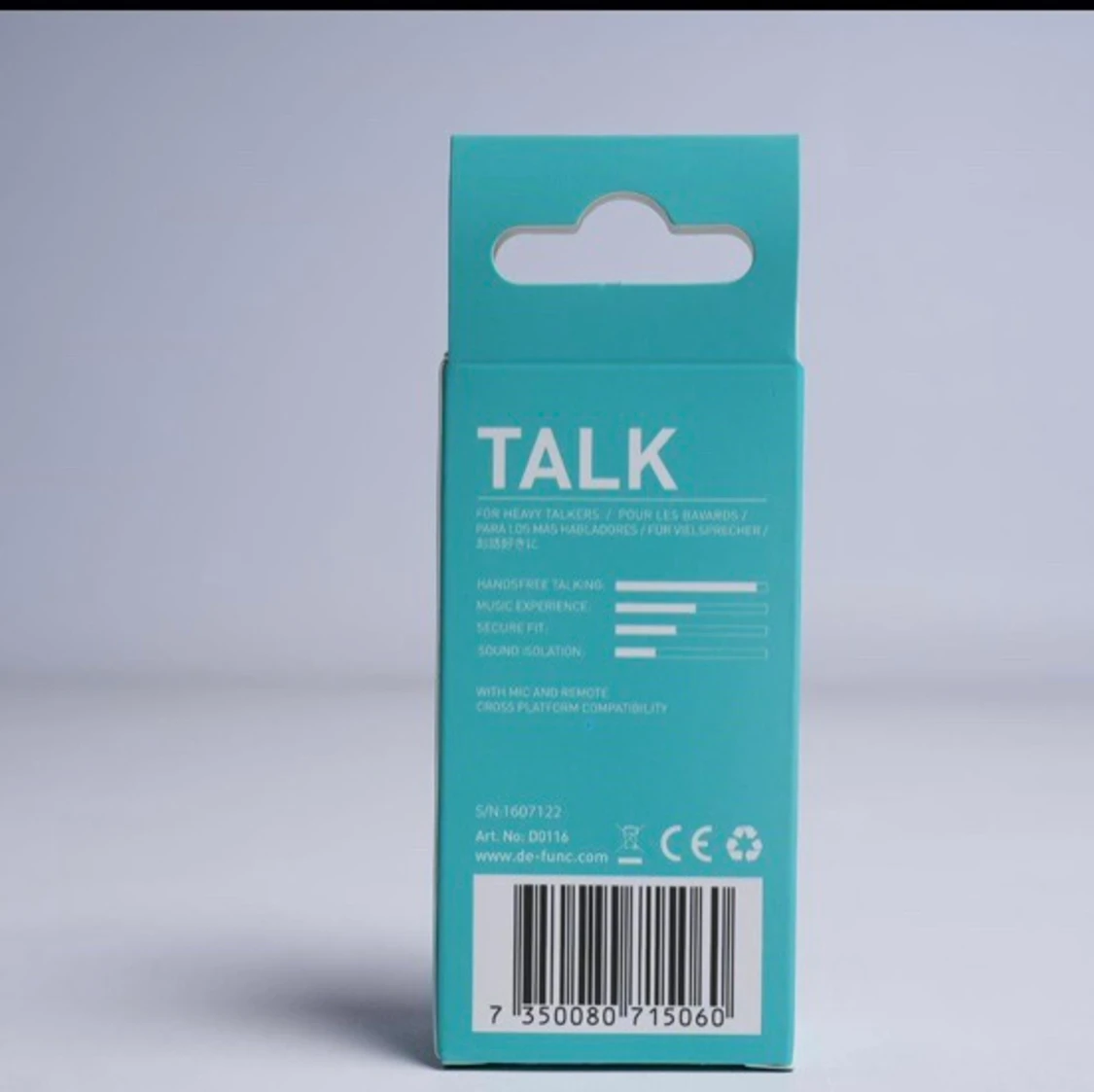 3st defunc TALK. Ny, Obruten förpackning.