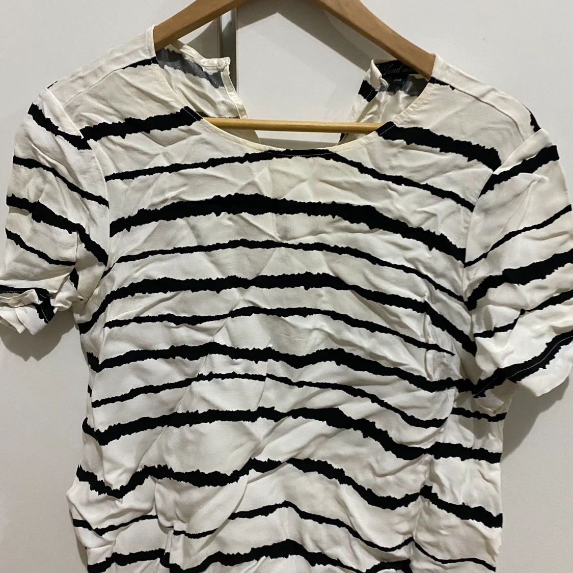 Randig mönster blus  - 90