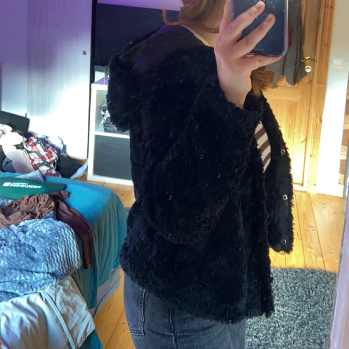 Fluffig jacka  - 91