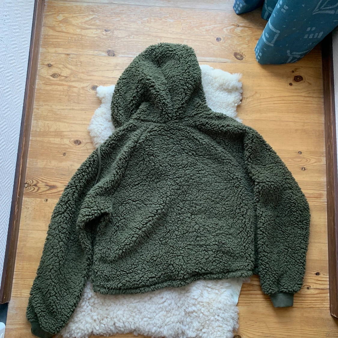 Fluffig fleece tröja - 90