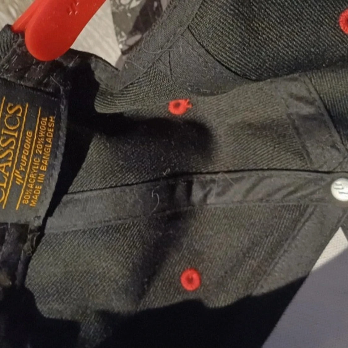 Svart Batman-keps med tryck - 2