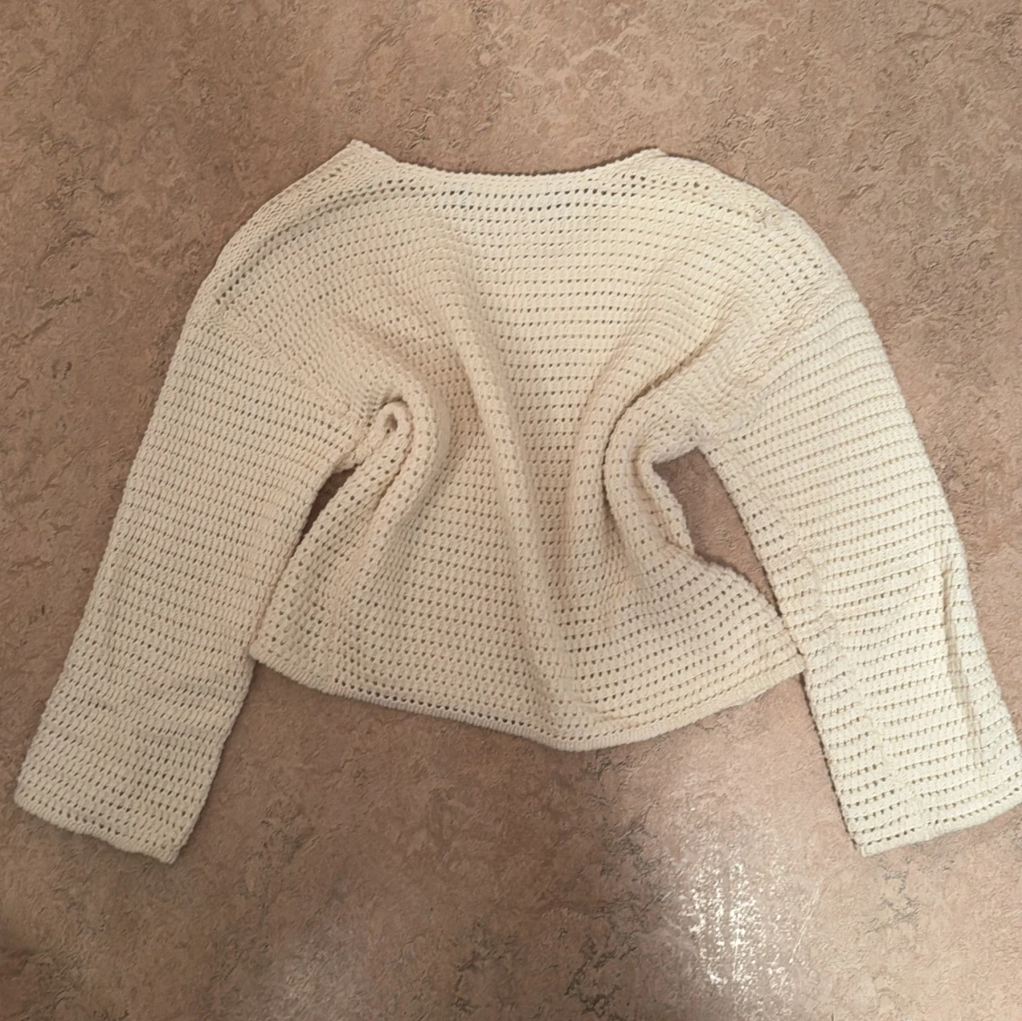 Beige stickad tröja från Primark - 3