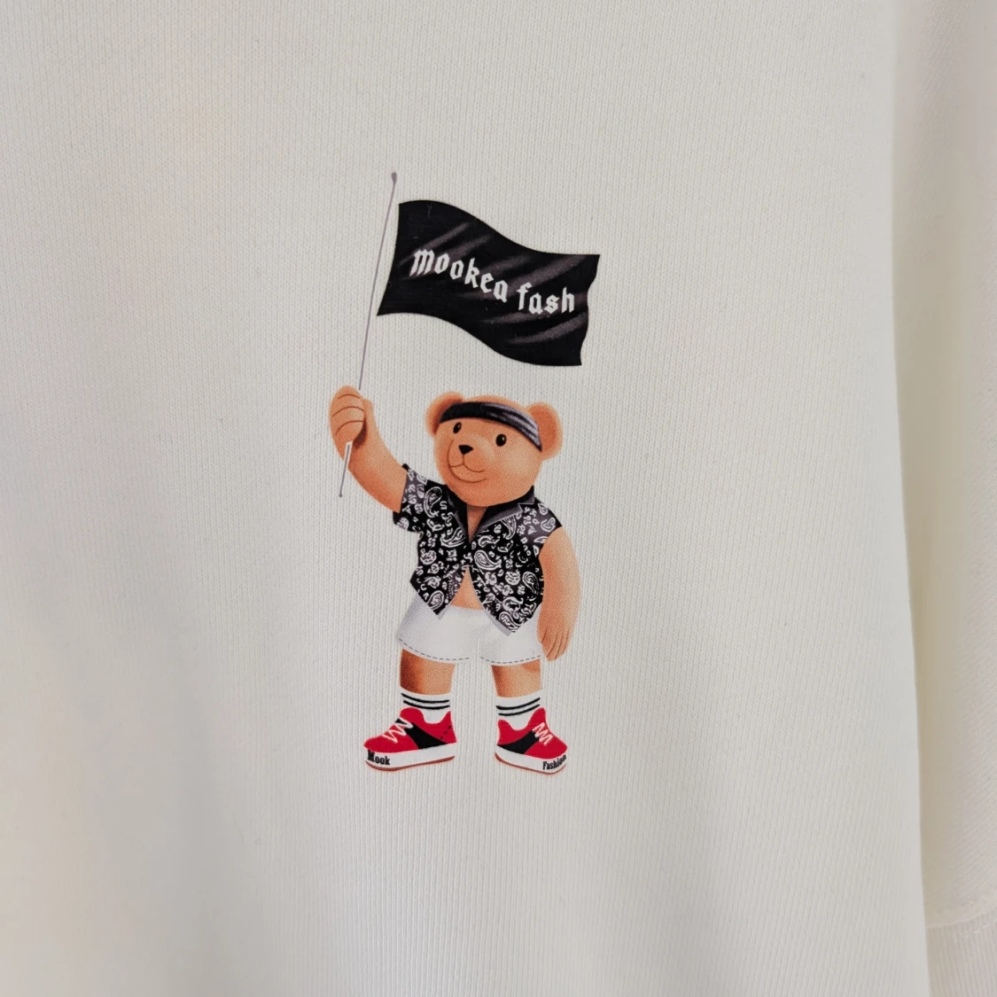 Vit hoodie från Palm Angels - 3