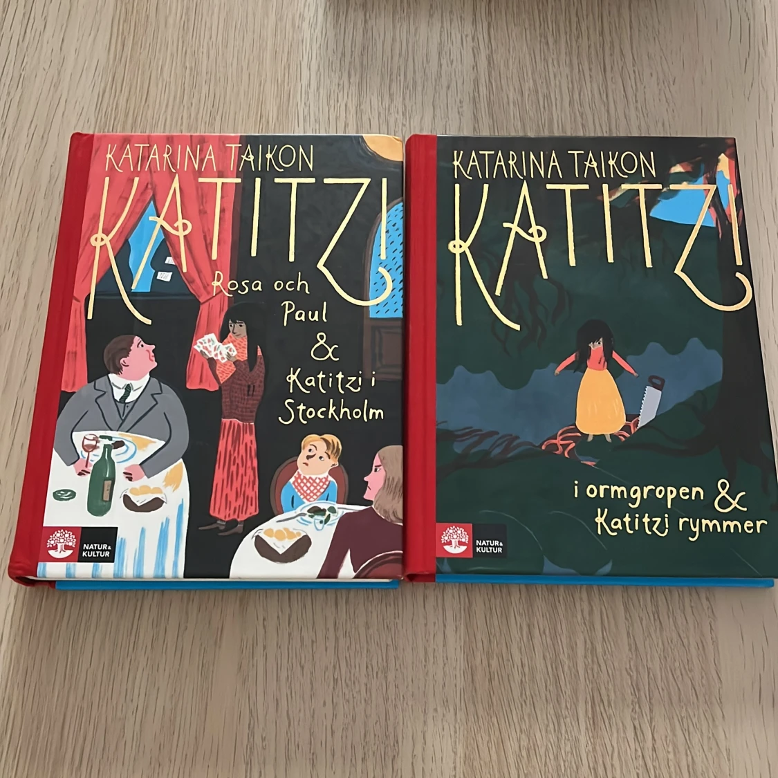 Katitzi: Rosa och Paul & Katitzi i Stockholm / Katitzi: I ormgropen & Katitzi rymmer