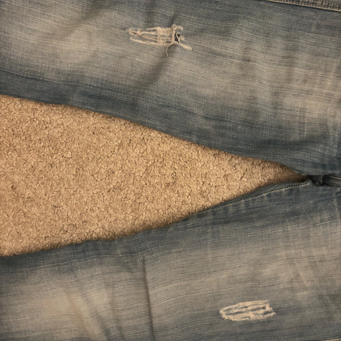 Lågmidjade blå jeans  - 2