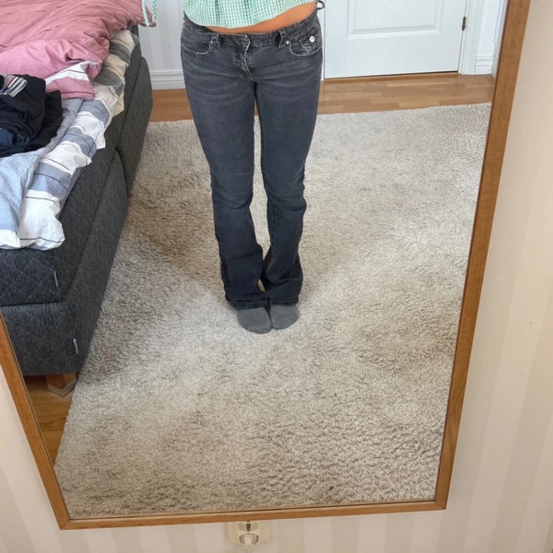 Lågmidjade jeans 