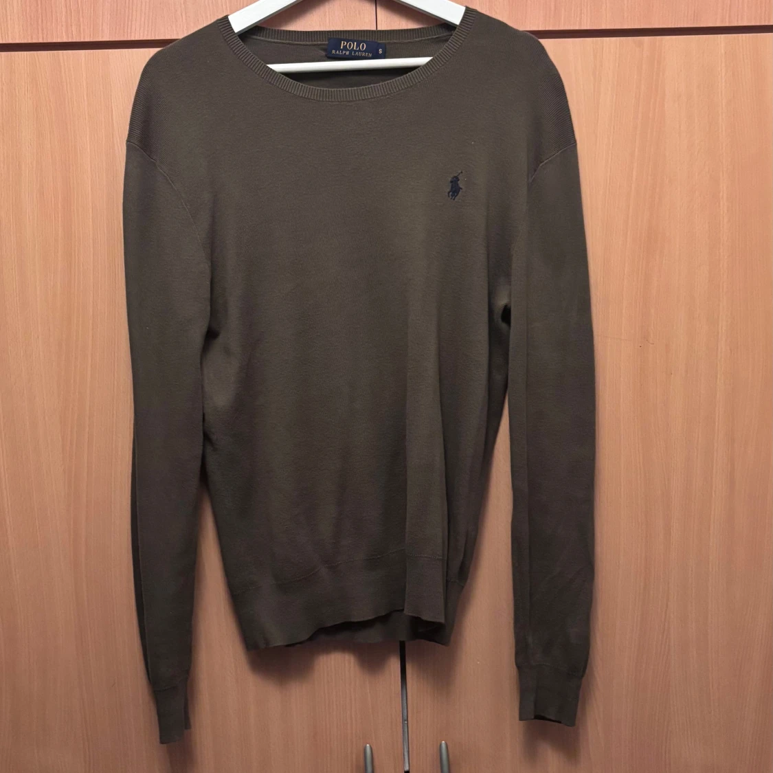 Mörkgrön  slim fit tröja från Polo Ralph Lauren