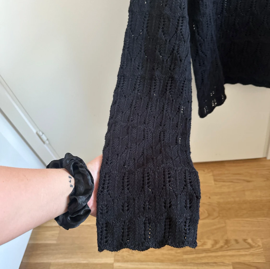 Svart stickad tröja Vero Moda M - 3