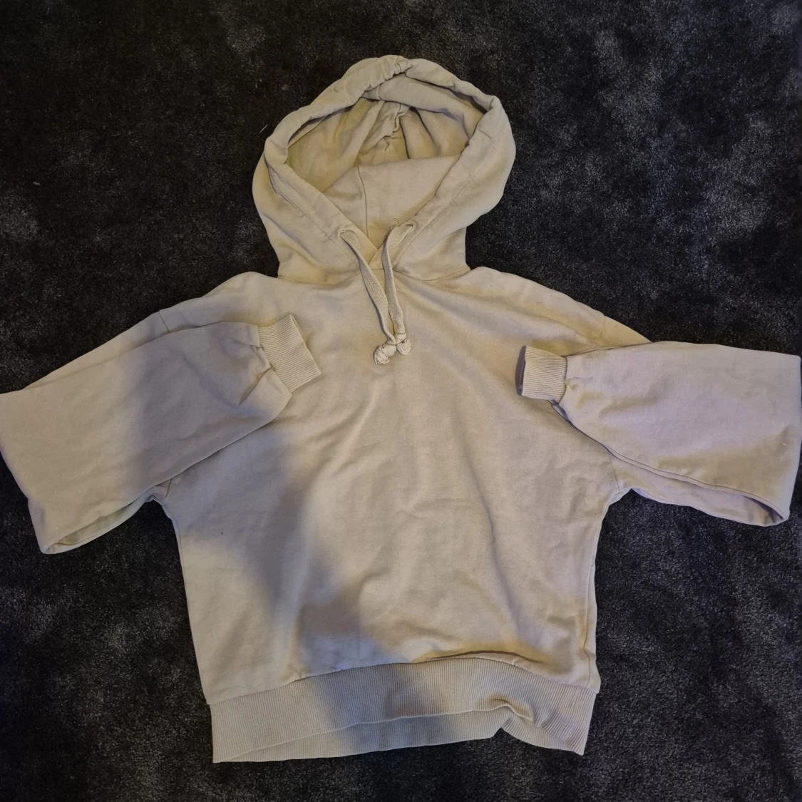 Beige hoodie  - 2