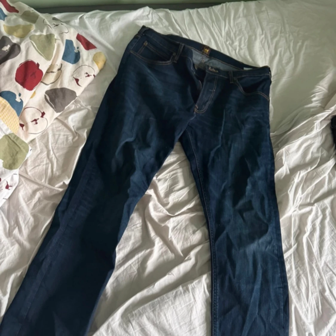 Mörkblå Lee Luke jeans W36 L32