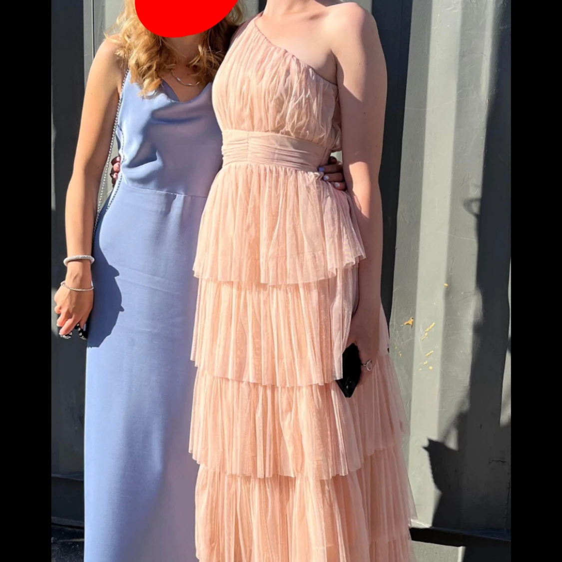 Ljusrosa balklänning 