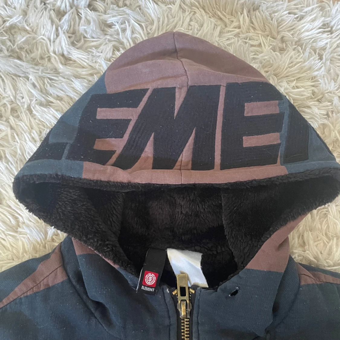 Randig hoodiejacka från Element Skate - 3