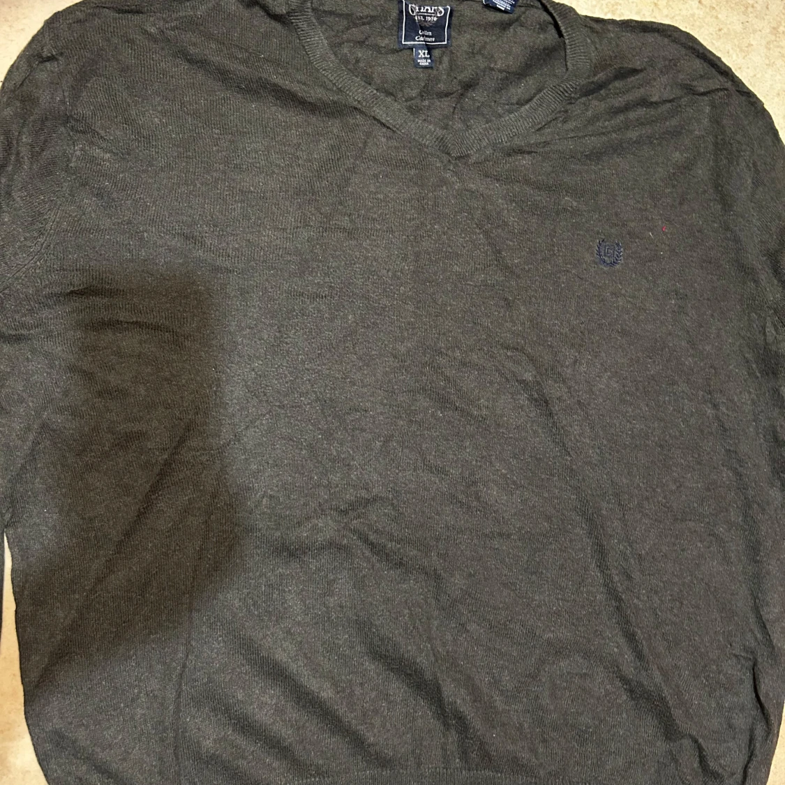 Dark Grey CHAPS Ralph Lauren sweater