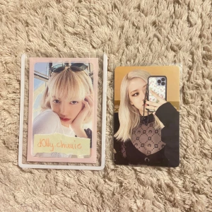 Blackpink Rosé Born Pink album photocard, grey version - trading for the pcs on my first post or gg offers, available ✅