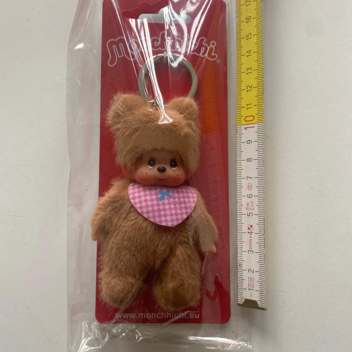 Monchhichi nalle nyckelring / berlock / bag charm - 3
