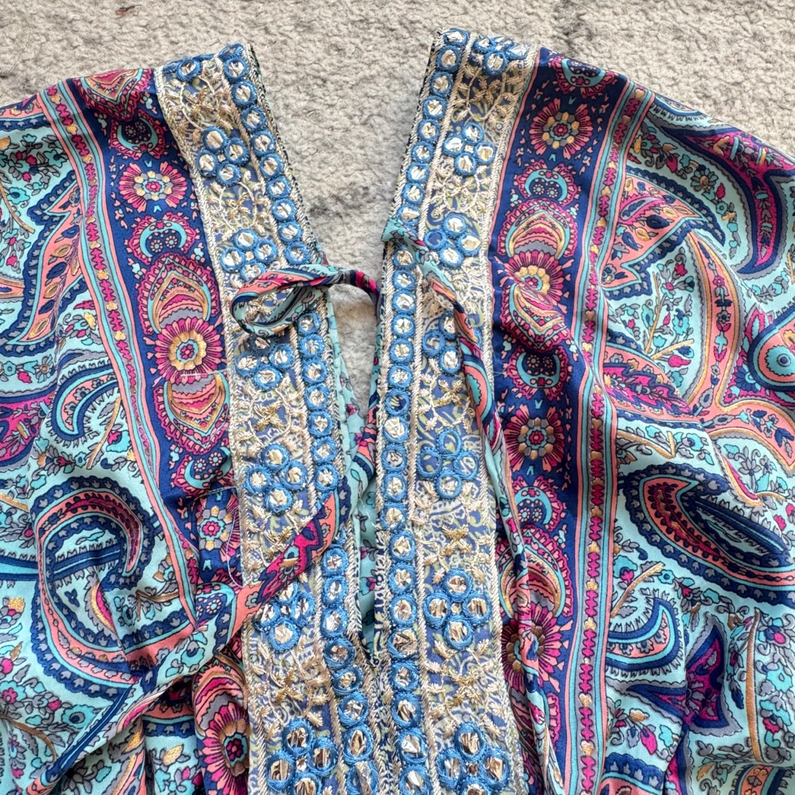 färgglad klänning  - 3