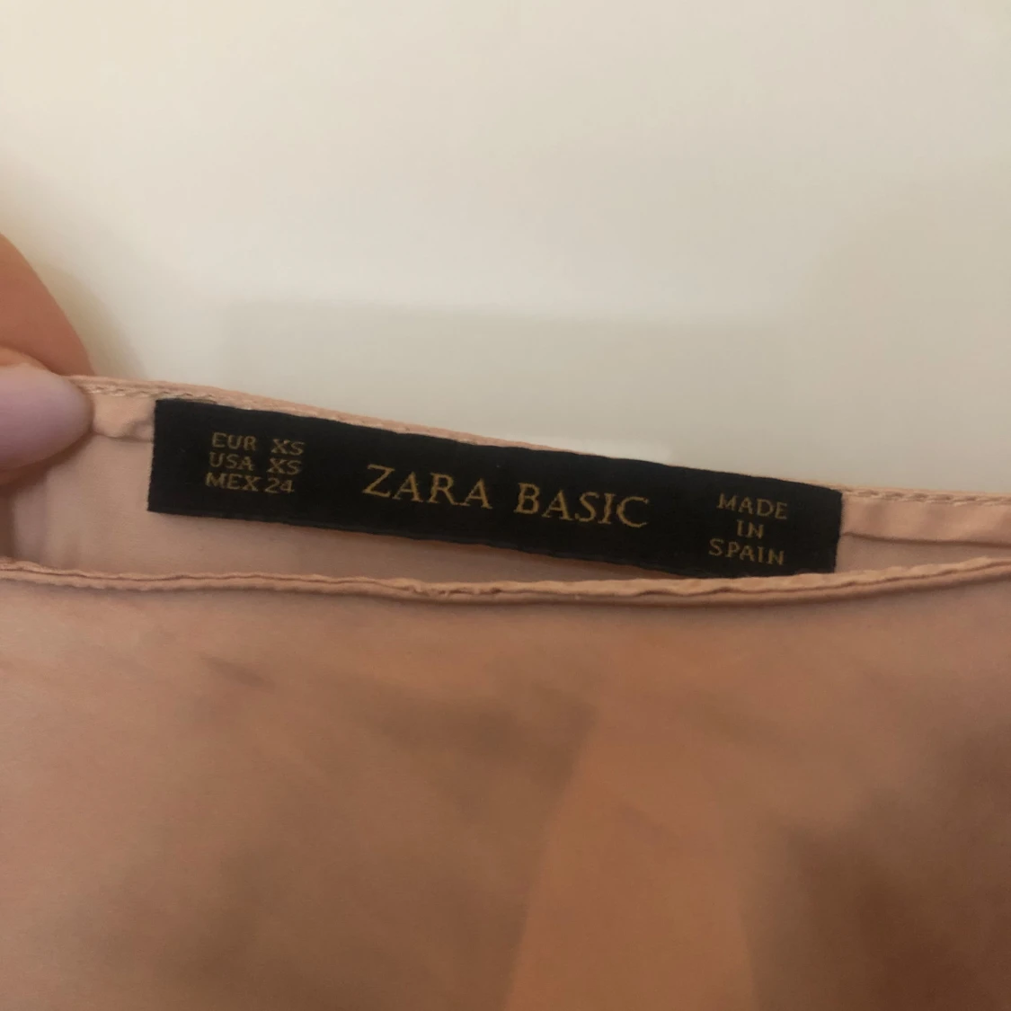 Ljusrosa topp från Zara  - 1