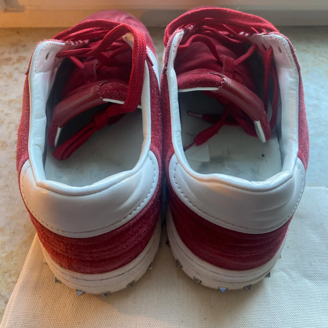 Valentino Flycrew röda mockasneakers - 3