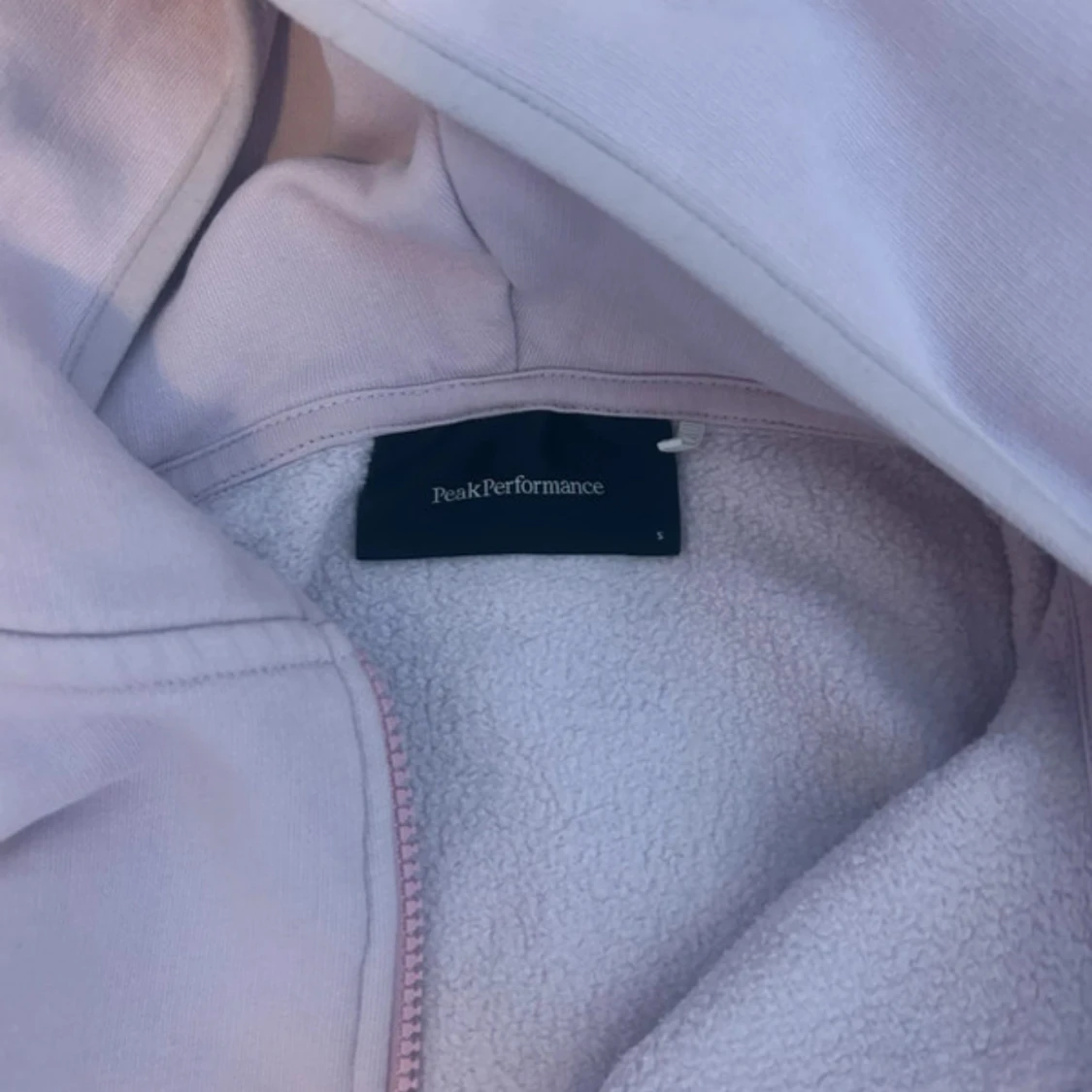 Ljusrosa fleecejacka Peak Performance - 2