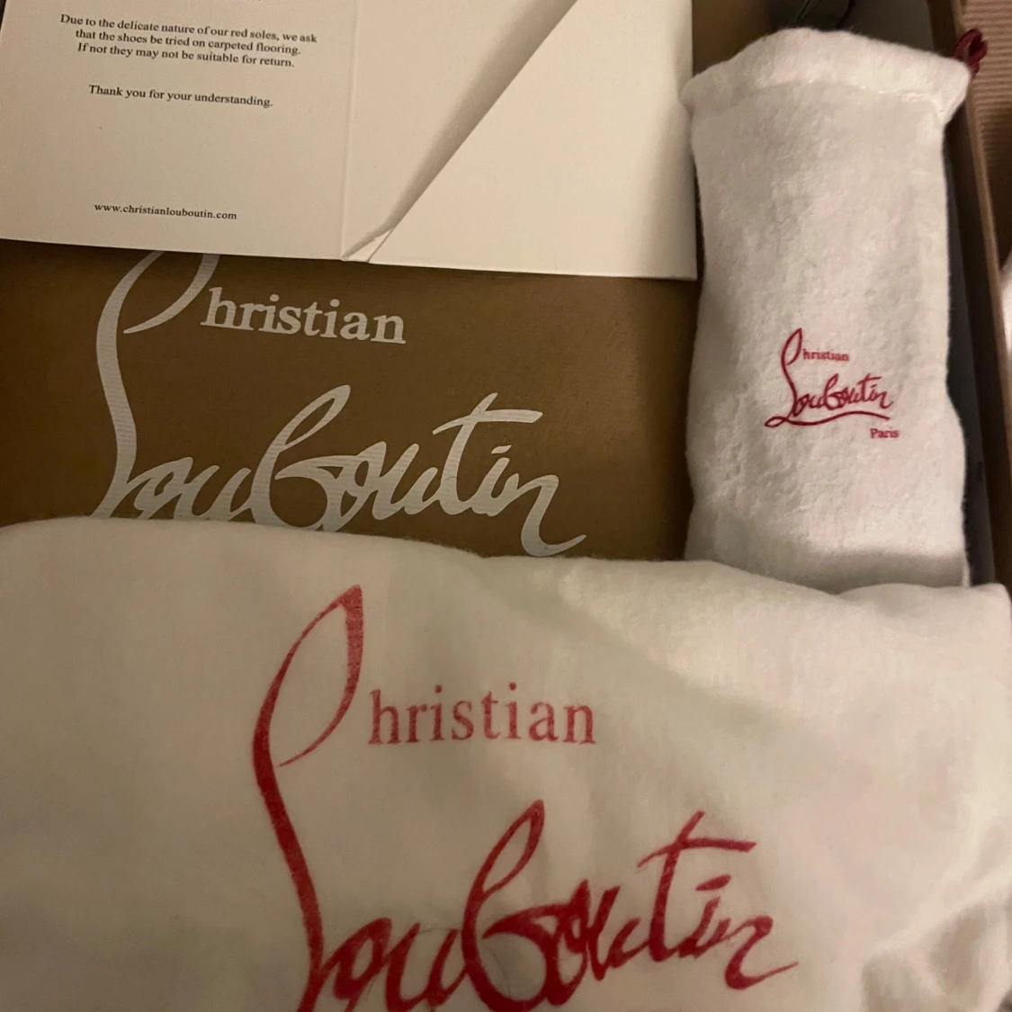 Grå sneakers från Christian Louboutin - 3