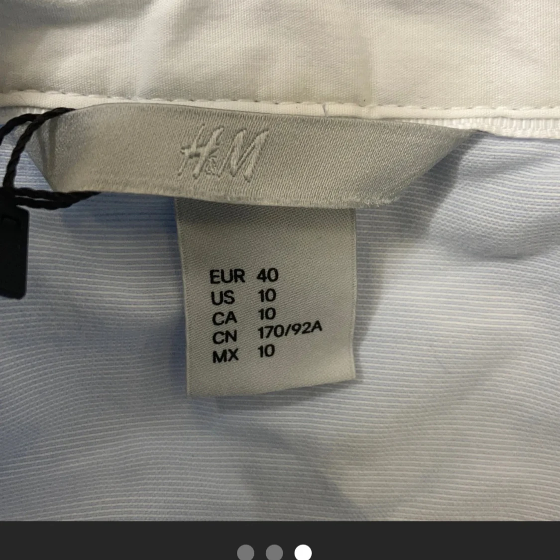Ljusblå skjorta från H&M, strl 40 - 2
