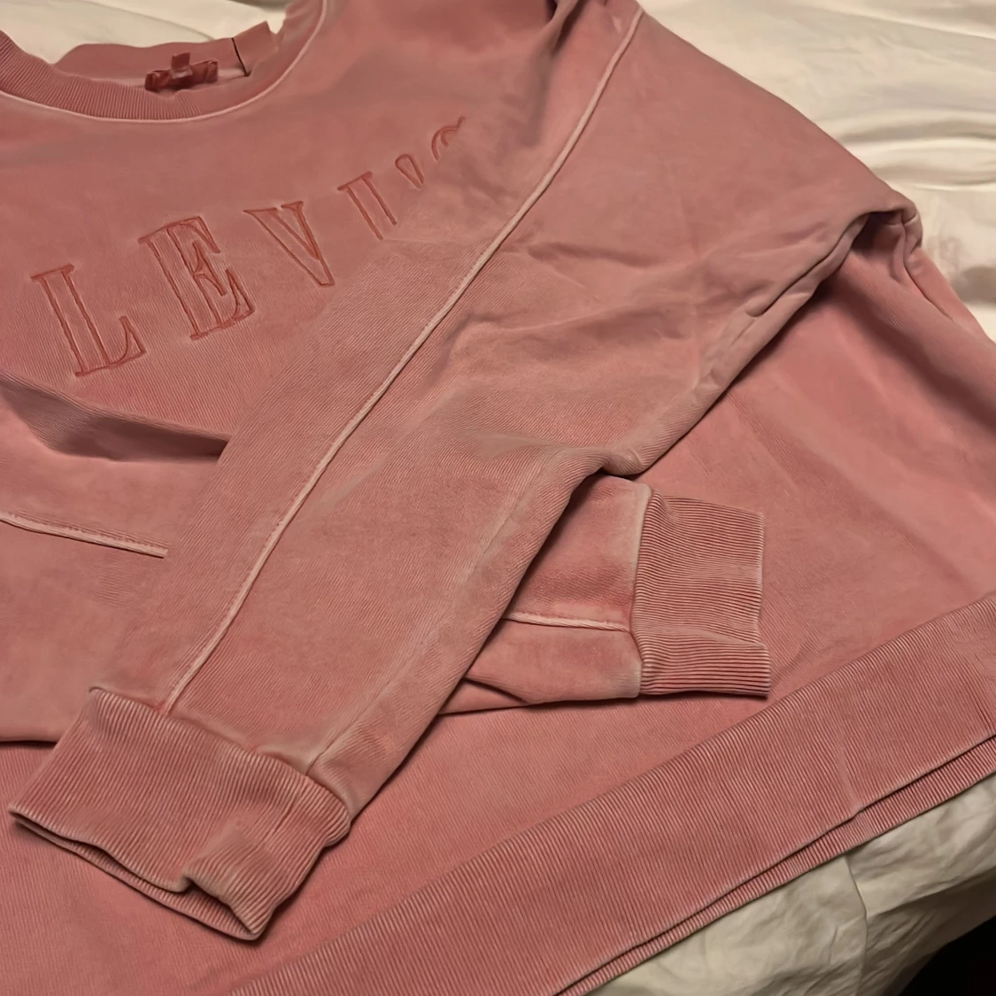 Rosa sweatshirt från Levi's i bomull - 4