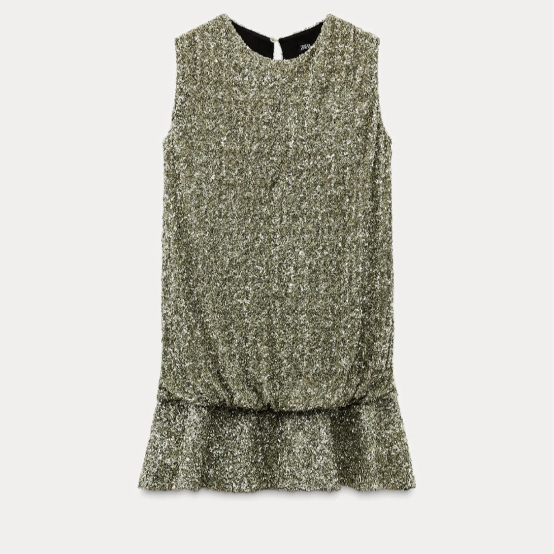 Intressekoll paljett klänning med turban  - 4