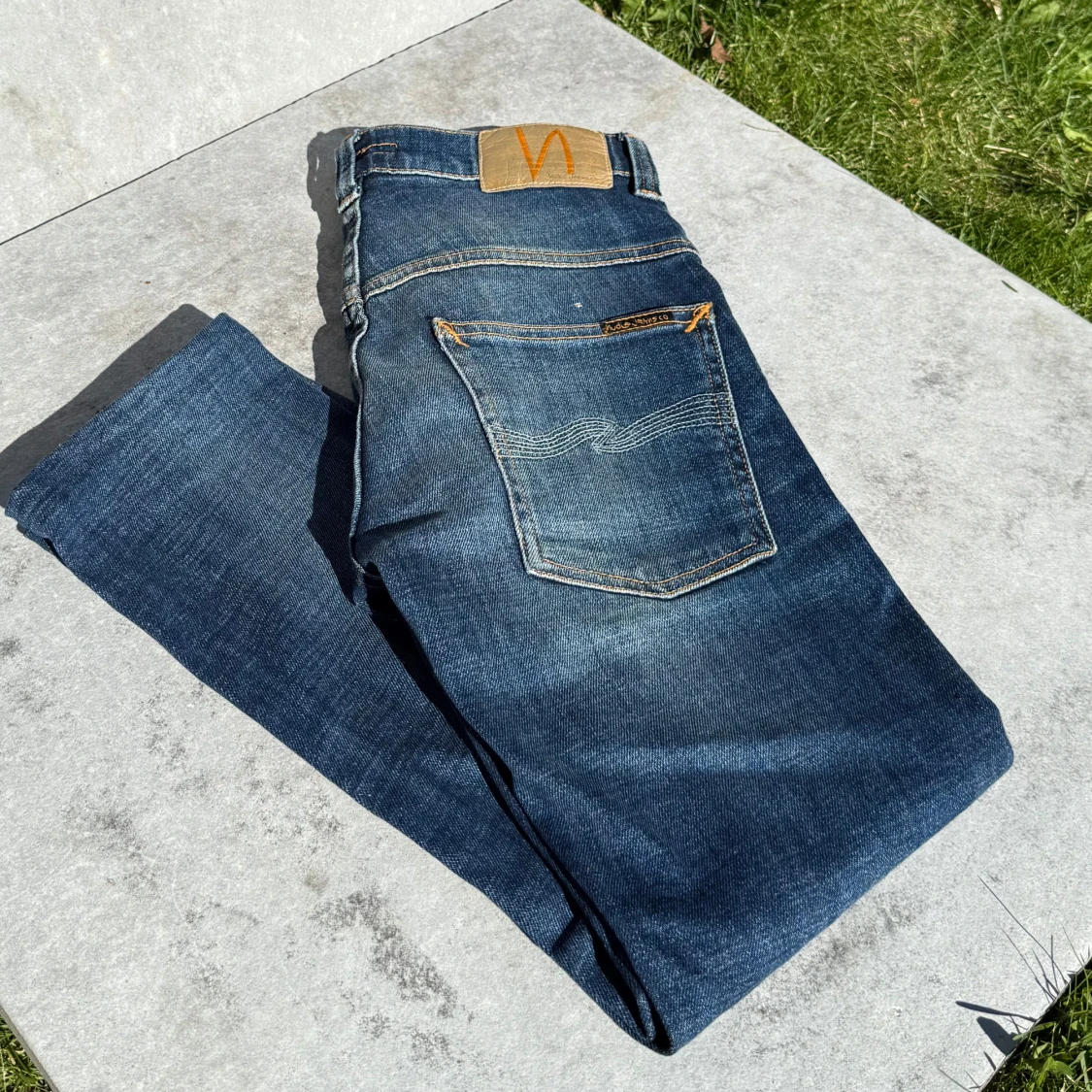 Mörkblå jeans från Nudie Jeans - 2