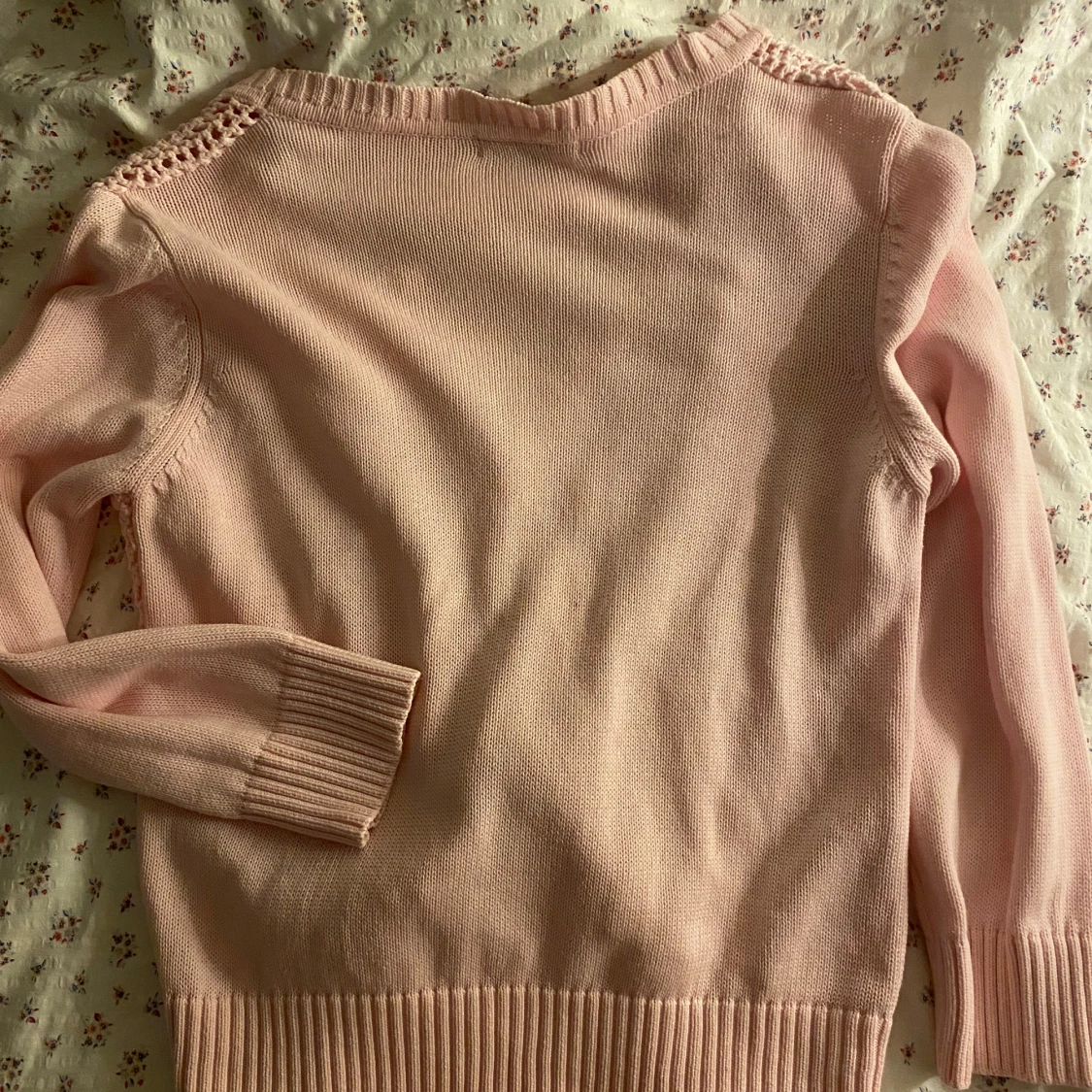 söt stickad kofta - 1