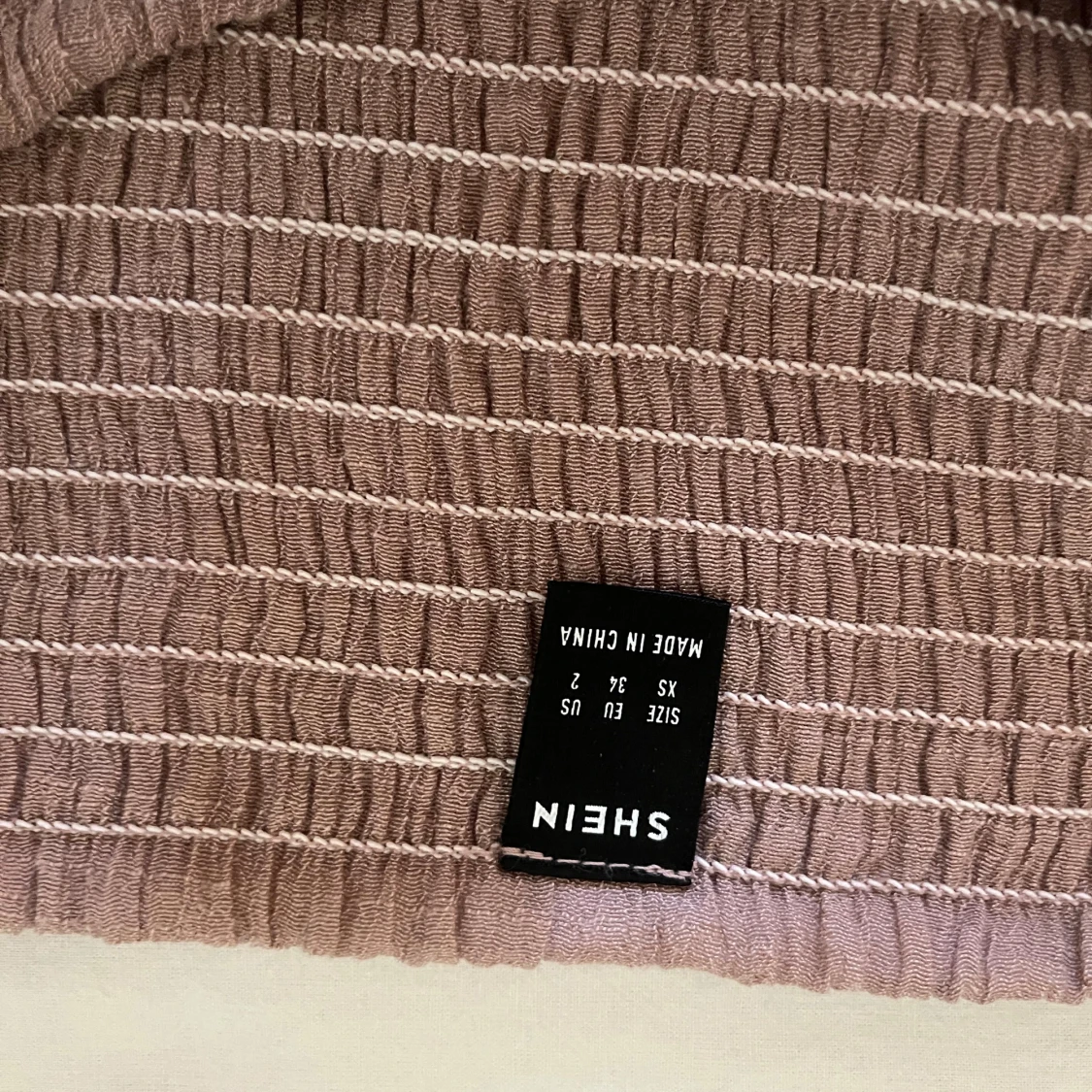 Beige volangkjol från SHEIN XS - 2