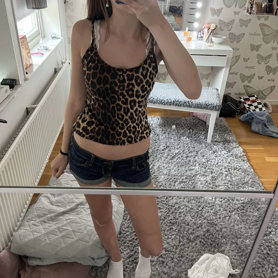 Leopardmönstrad linnetopp