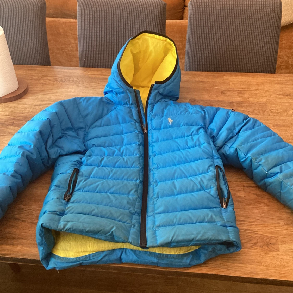 Blå dunjacka från Polo Ralph Lauren