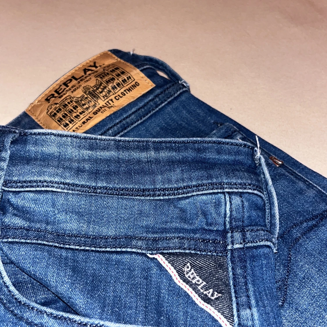 Blå Replay jeans (W31) - 1